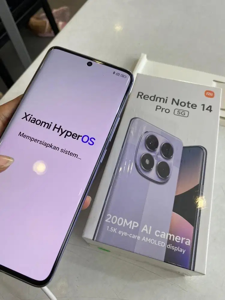 Xiaomi Redmi note14pro 5G 8/256 garansi resmi bisa tukar tambah