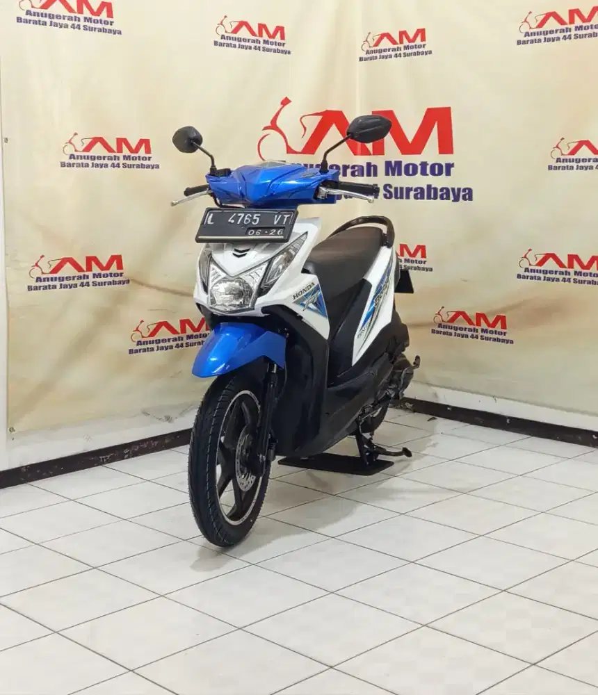 Ready Honda Beat Esp Tahun 2016 Biru Putih