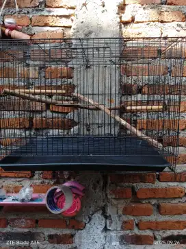 Kandang burung ukuran 48x30x30