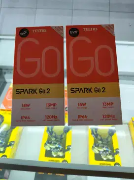 Tecno spark GO 2 4/128 New garansi resmi carlcare 13 Bulan