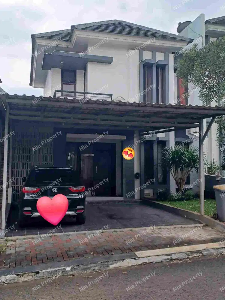 Turun Harga 1,550 M Nego Jual Rumah Cantik Siap Huni Semi Furnish. Legenda Wisata Cibubur.