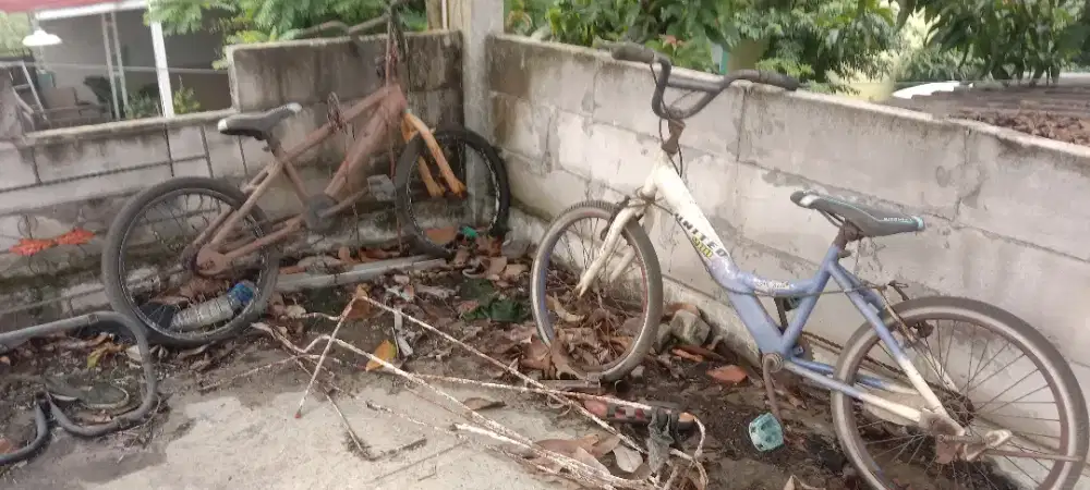 Sepeda BMX mangkrak