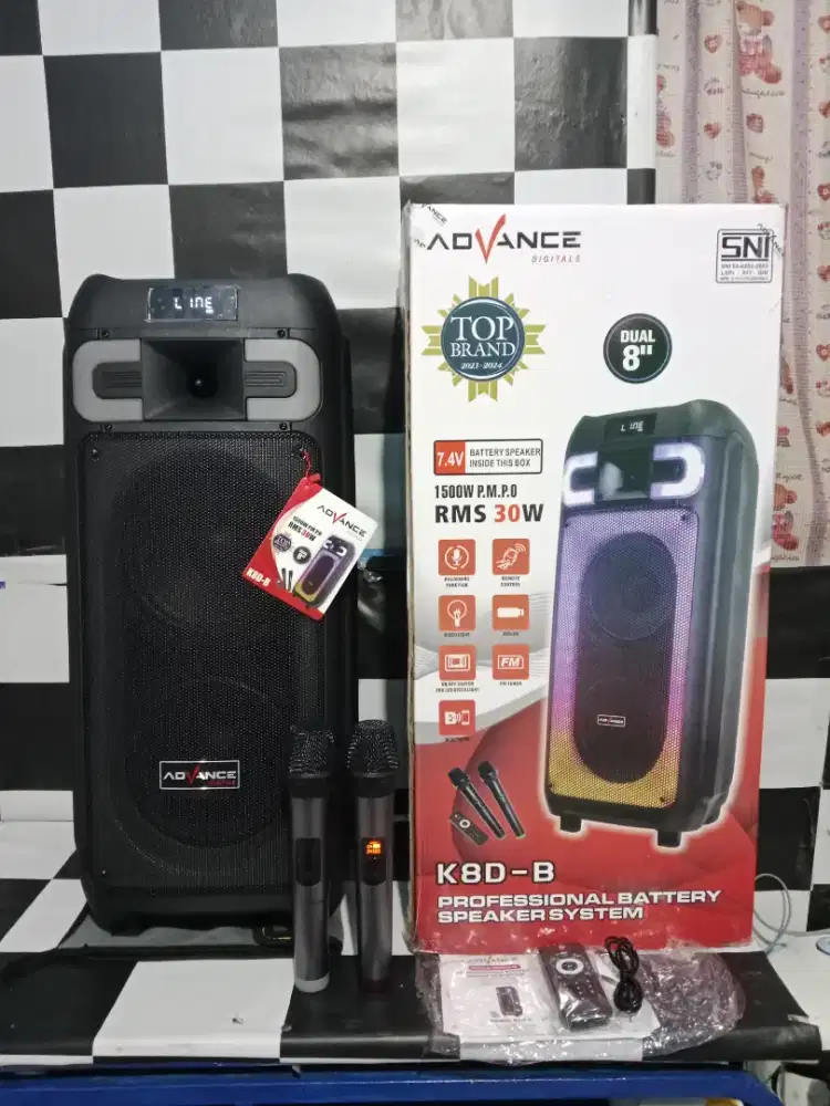 Speaker Bluetooth Karaoke Advance