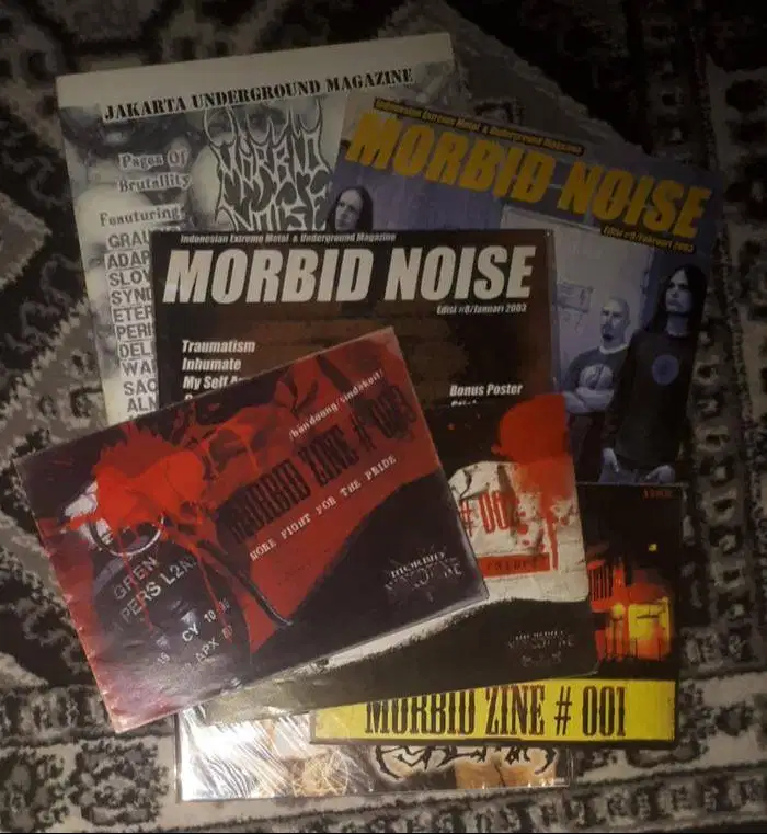 Morbid Noise Indonesian Extreme Metal & Underground Magazine (Sepaket)
