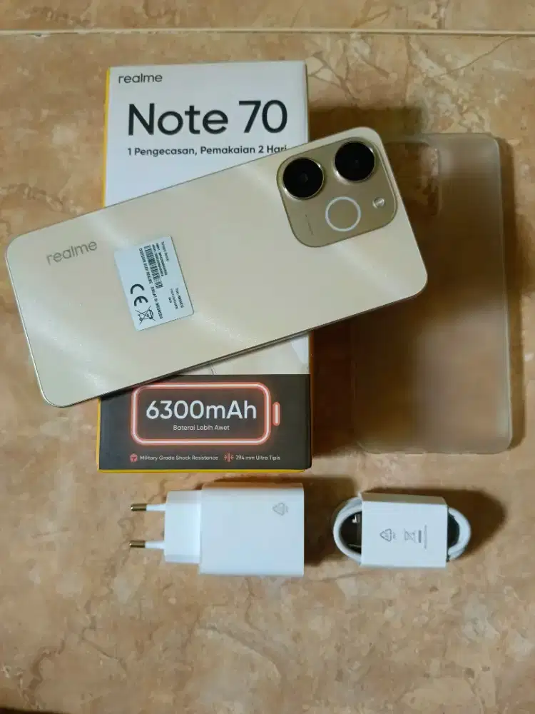 Jual Realme Note 70 ram4/64 mulus like new garansi panjang bisa tt hp