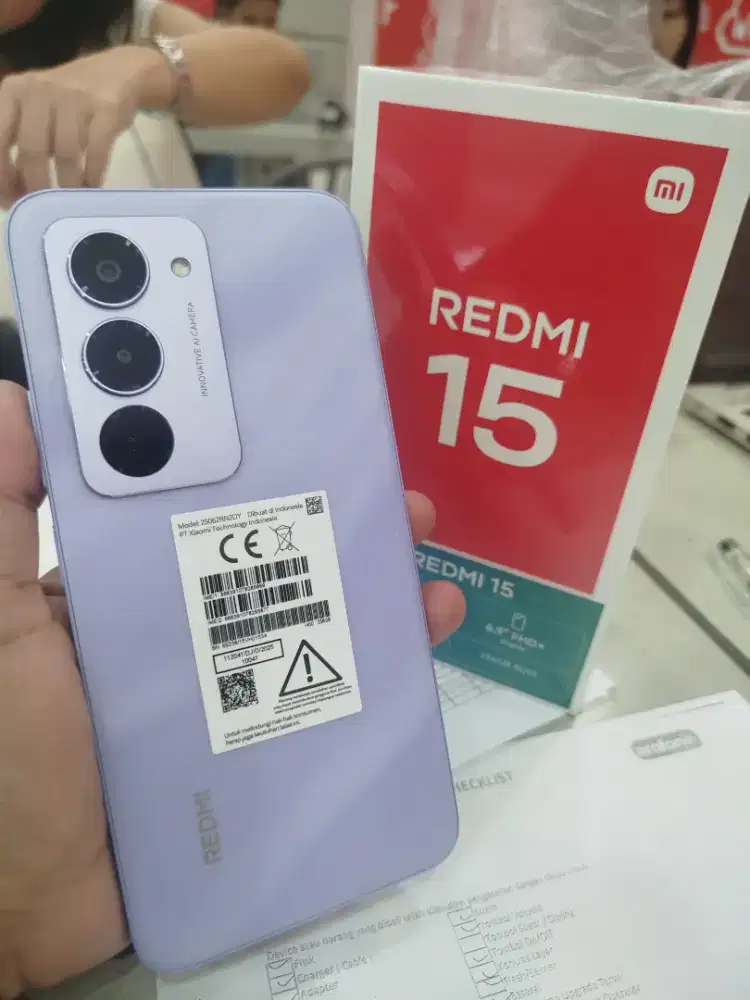 Redmi 15 batrai besar 7000mah