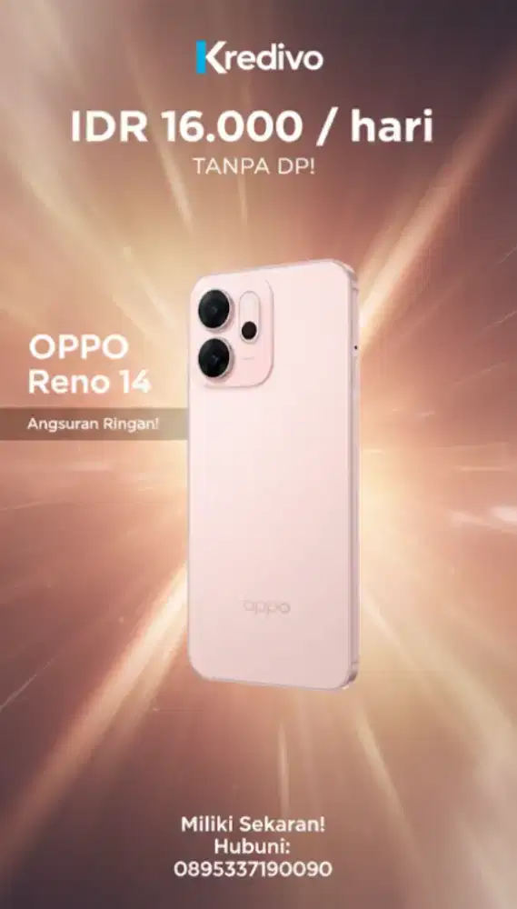 Oppo Reno 14 cicilan murah