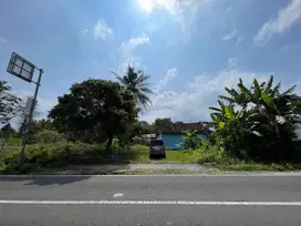 Tanah Tepi Aspal Balong-Degolan, Barat Kampus UII Jogja, Cocok Usaha atau Hunian