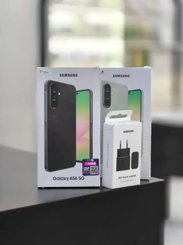 SAMSUNG A56 5G 12/256 GRATIS ADAPTOR ORI 25W