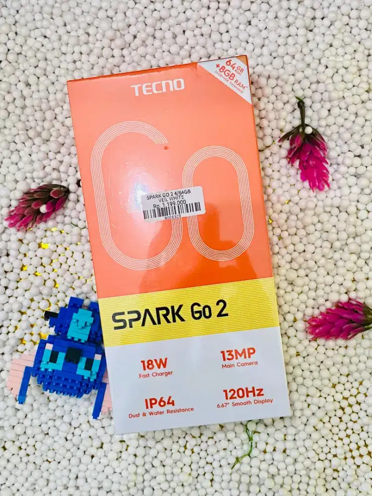 Tecno Spark Go 2 4gb / 64gb Bergaransi Resmi