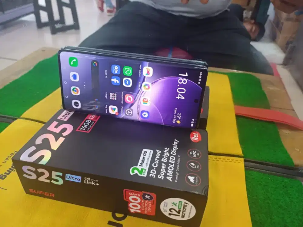 Itel S25 Ultra NFC 8/128 GB mulus ky Baru no minus