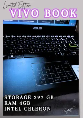 Asus Vivobook. Intel Celeron. Mulus. Normal.