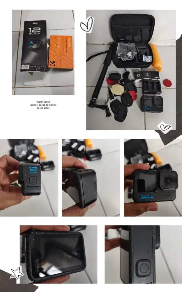 GoPro hero 12 black BANYAK BONUS