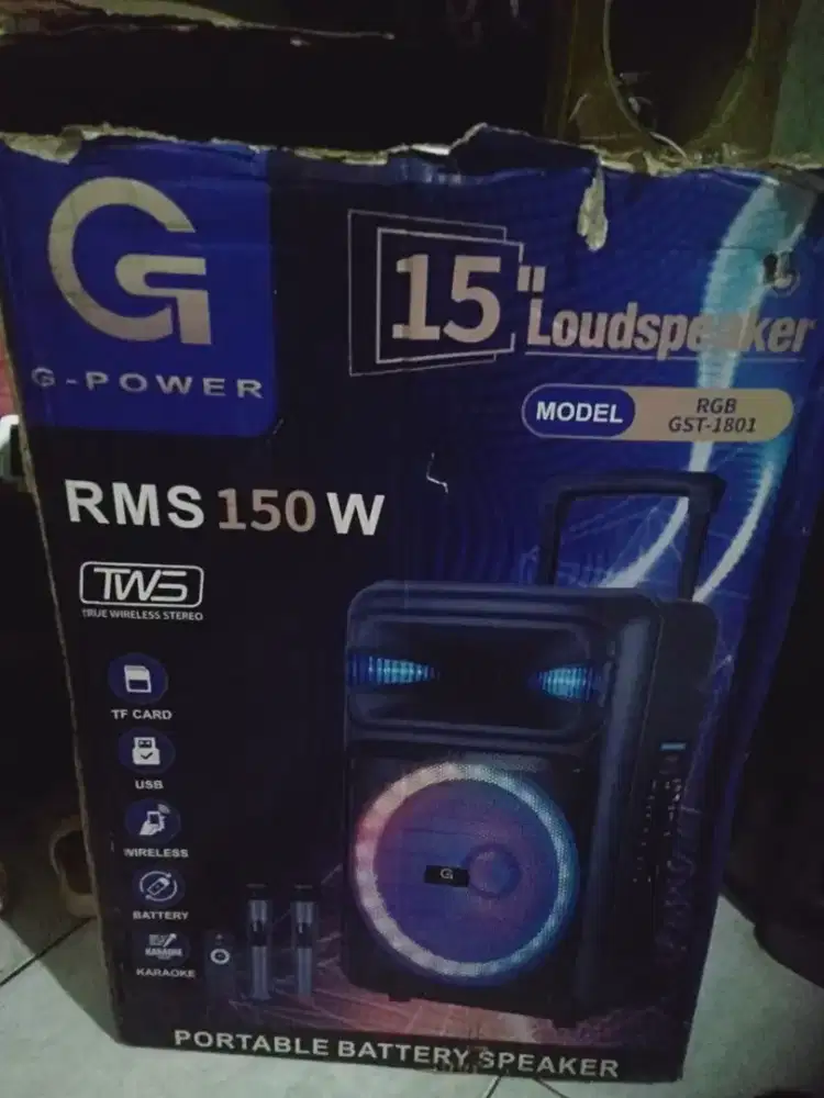 Salon speaker aktif merk G-power