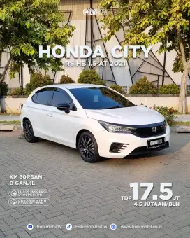 Honda city RS hatchback at 2021