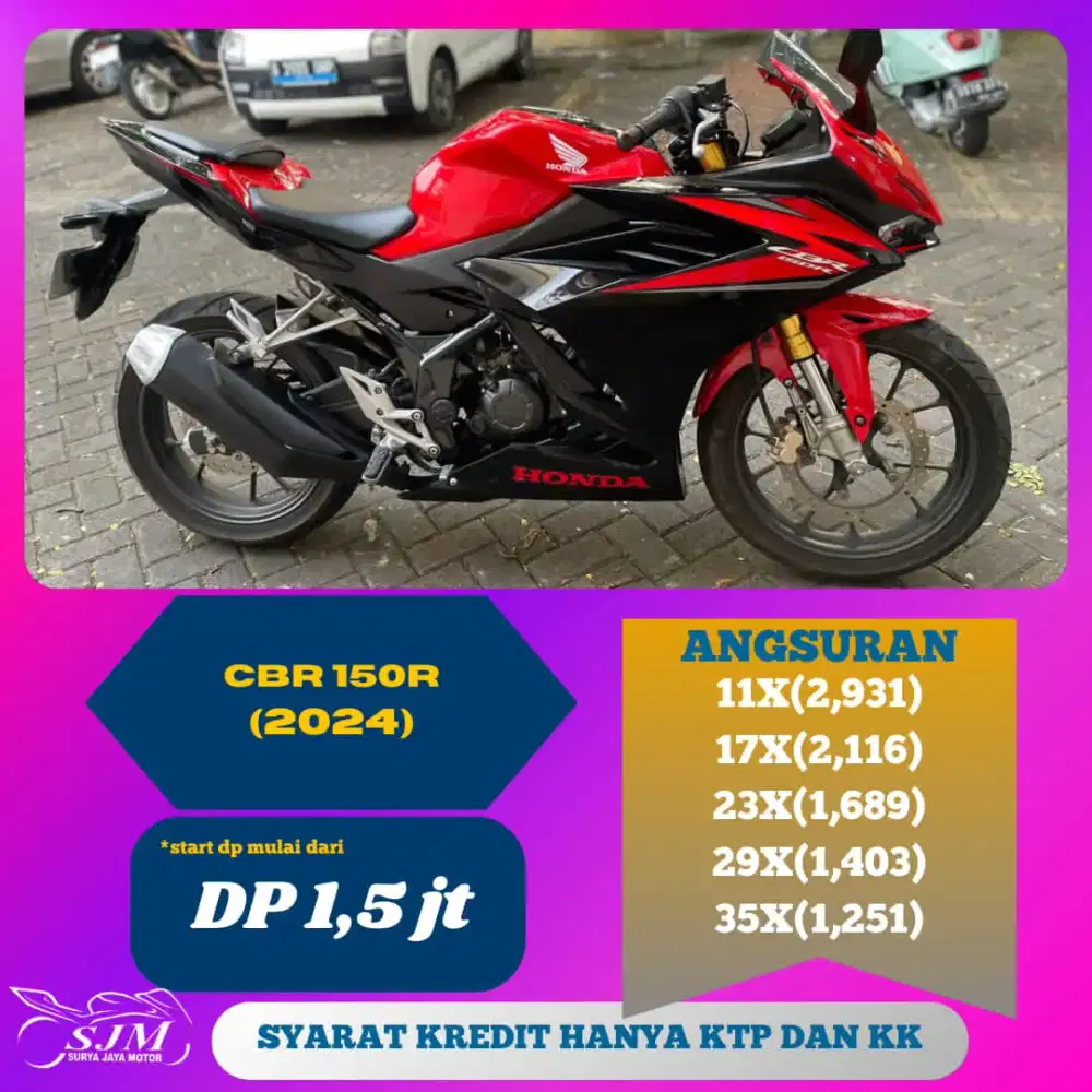 CBR 150 2024 (Nik23) Pajak Panjang