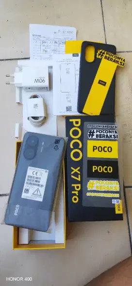 xiaomi poco x7 pro ram 12/512 gb lengkap istimewah baru 1 bulan