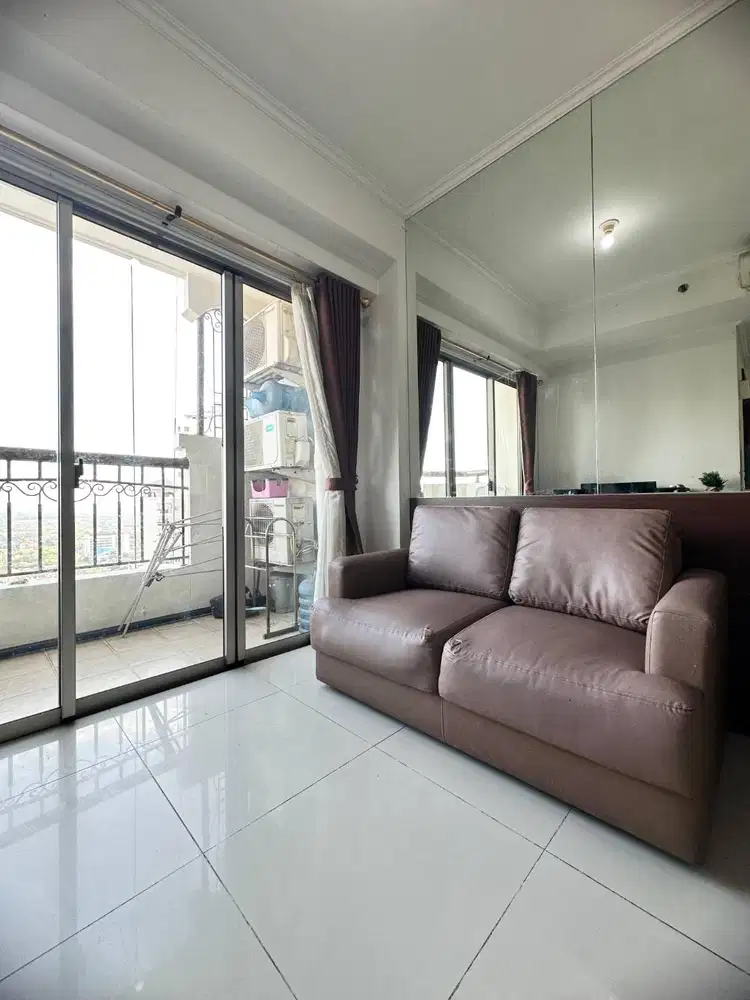 DISEWAKAN BULANAN HARGA MURAH APARTEMEN WATERPLACE 2BR 56m2 FURNISHED