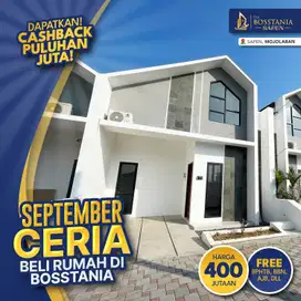 Bosstania Sapen – Rumah 1 Lantai Nyaman untuk Keluarga Muda