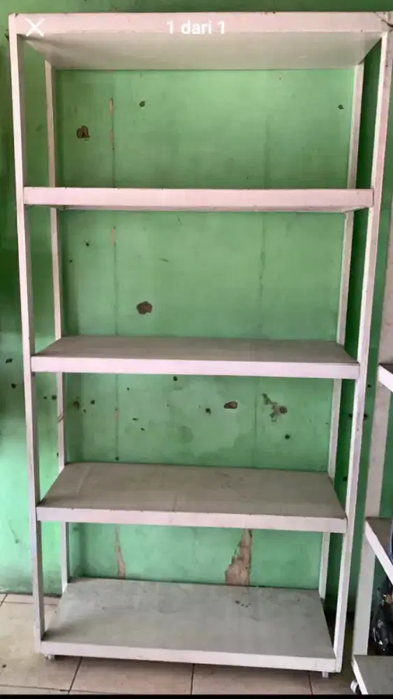 Rak kayu 4 unit