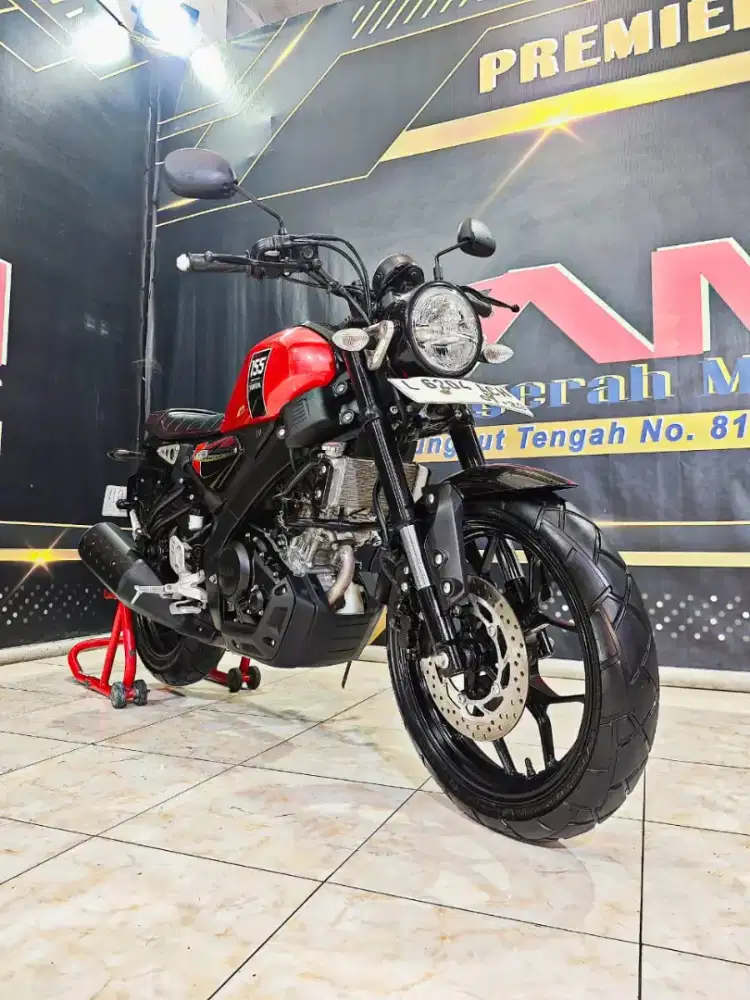 XSR 155 Red Metallic km.4rb Retro kekinian gas.Anugerah motor rungkut