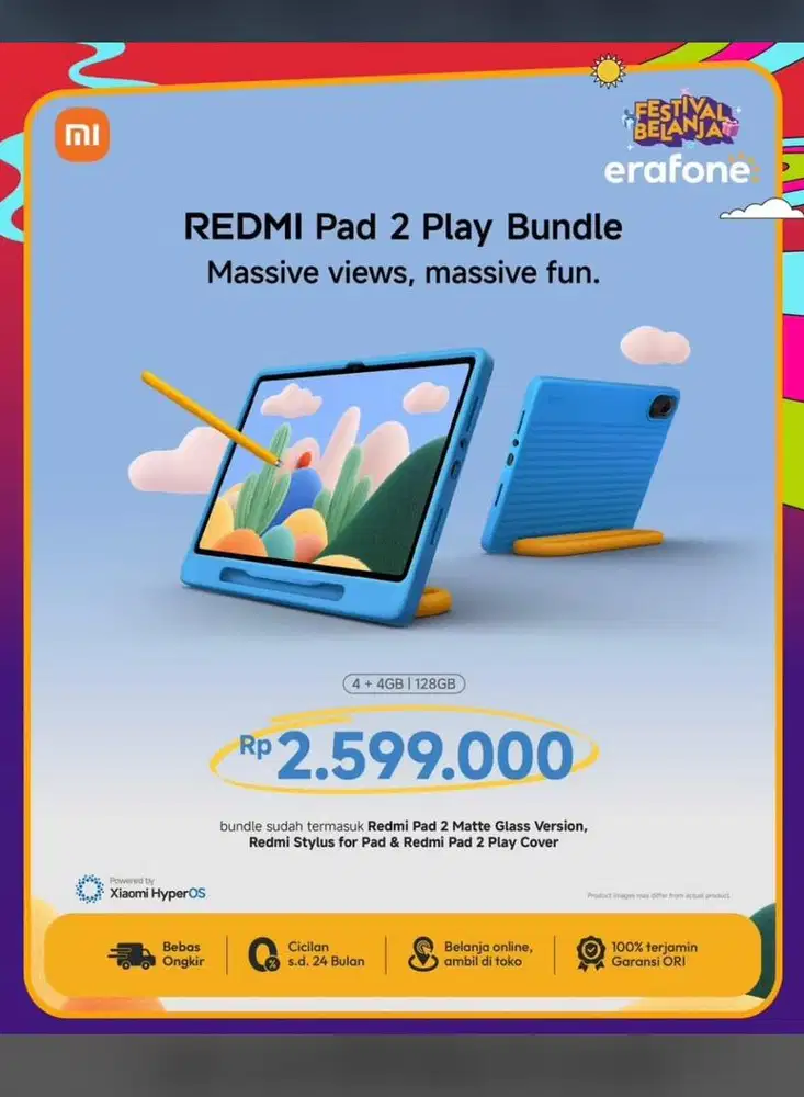 Promo tab xiaomi