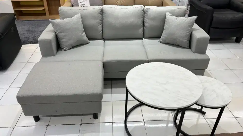 Sofa L fabric 3 seat