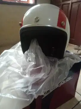 Helm Vespa Italian Flag