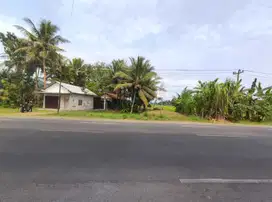 Tanah Pekarangan Pinggir Jalan Raya Wates Purworejo Dekat Bandara YIA