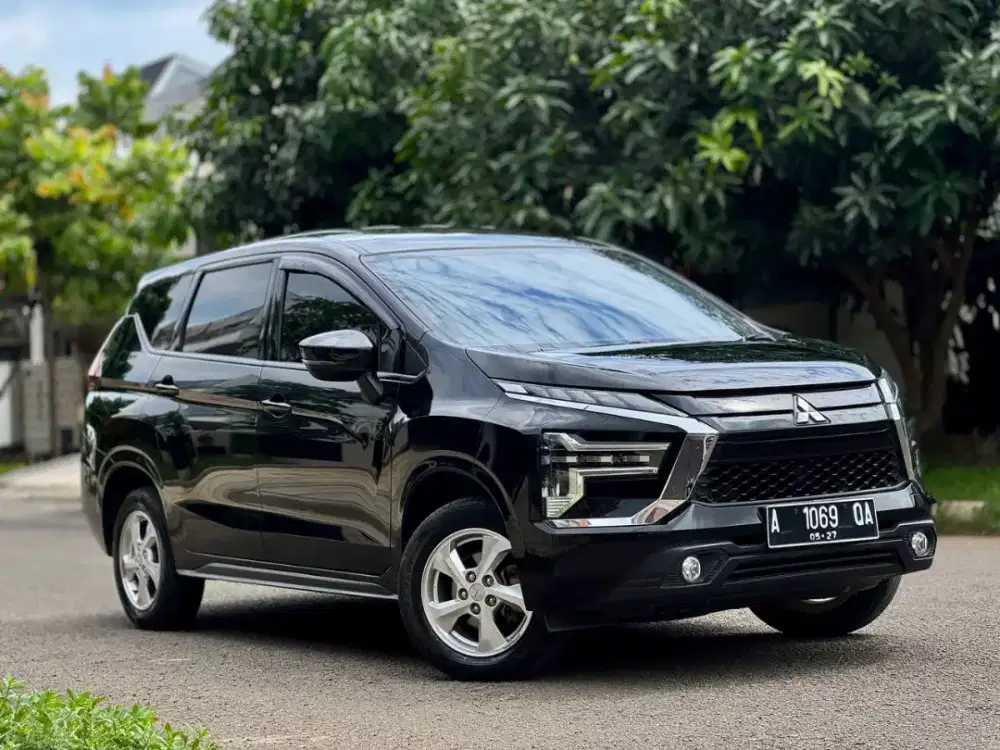 Mitsubhisi Xpander Exceed AT 2022 Hitam -Terima Plat DK (Bali)