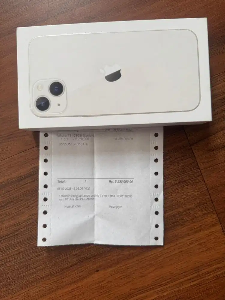 iPhone 13 128 GB Starlight iBox Brand New Segel
