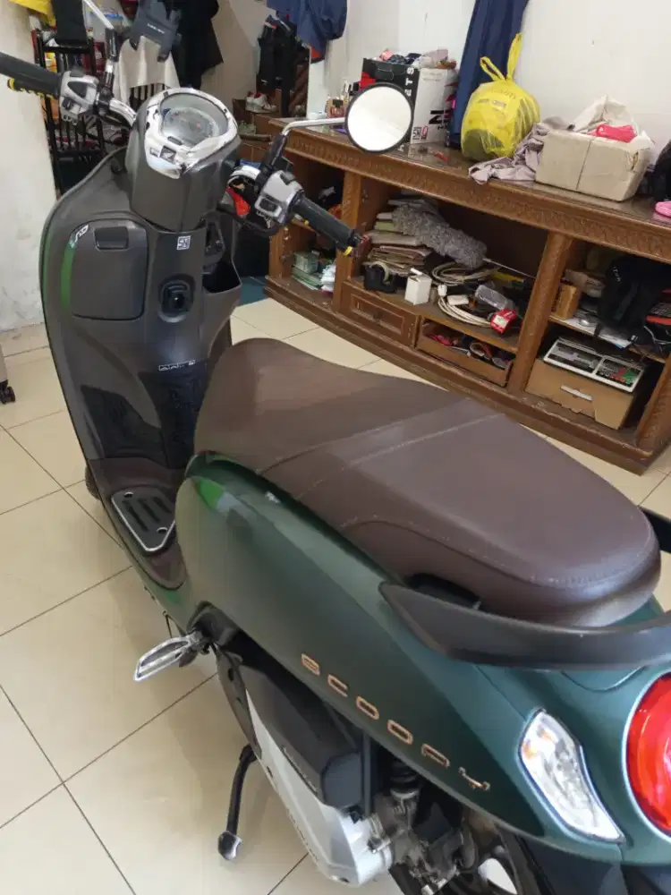 Honda scoopy Prestige 2023 hijau dop