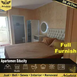 Disewakan Apartemen Educity Surabaya