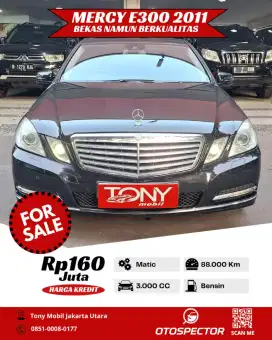 Mercedes Benz E300 Elegance 2011 Hitam