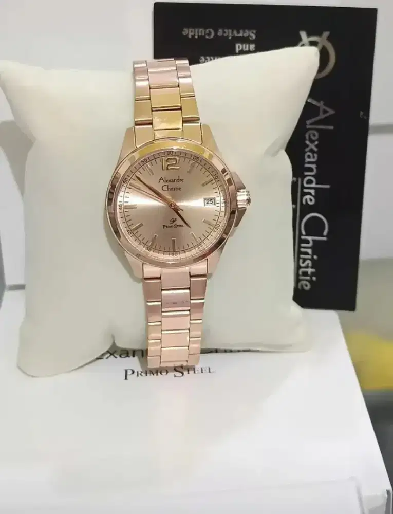 Ready!Jam Tangan Alexandre Christie AC 1031 LD Wanita Tali Rantai