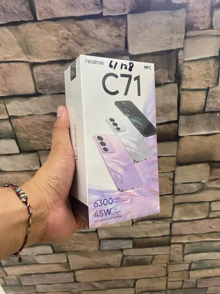 Realme C71 6/128 Baru No Repack BNIB Bergaransi Resmi Indonesia