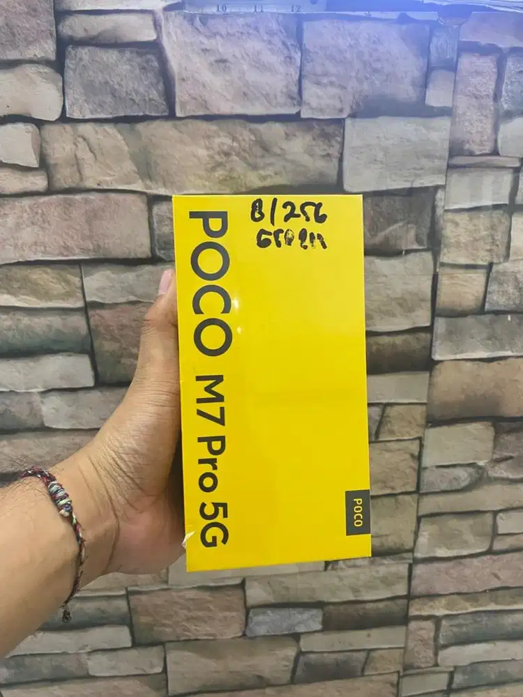 Poco M7 Pro 5G 8/256 Baru No Repack BNIB Bergaransi Resmi Indonesia