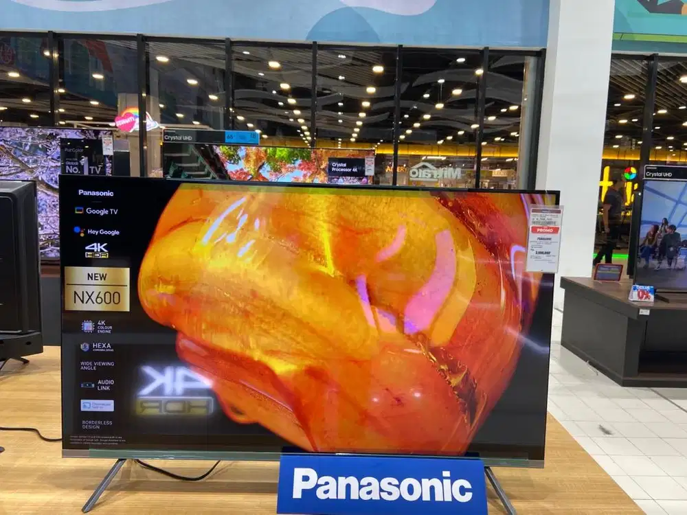 Promo cicilan tanpa dp panasonic tv smart google 4k 43 inch