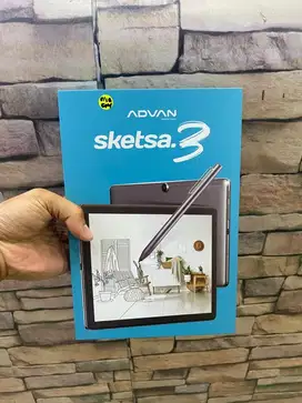 Advan Sketsa 3 6/128 Free keyboard dan pencil bergaransi Resmi