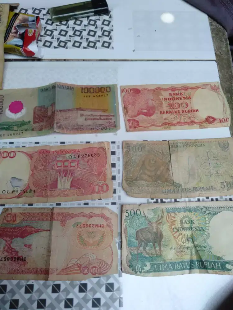 Uang lama asli peninggalan orang tua