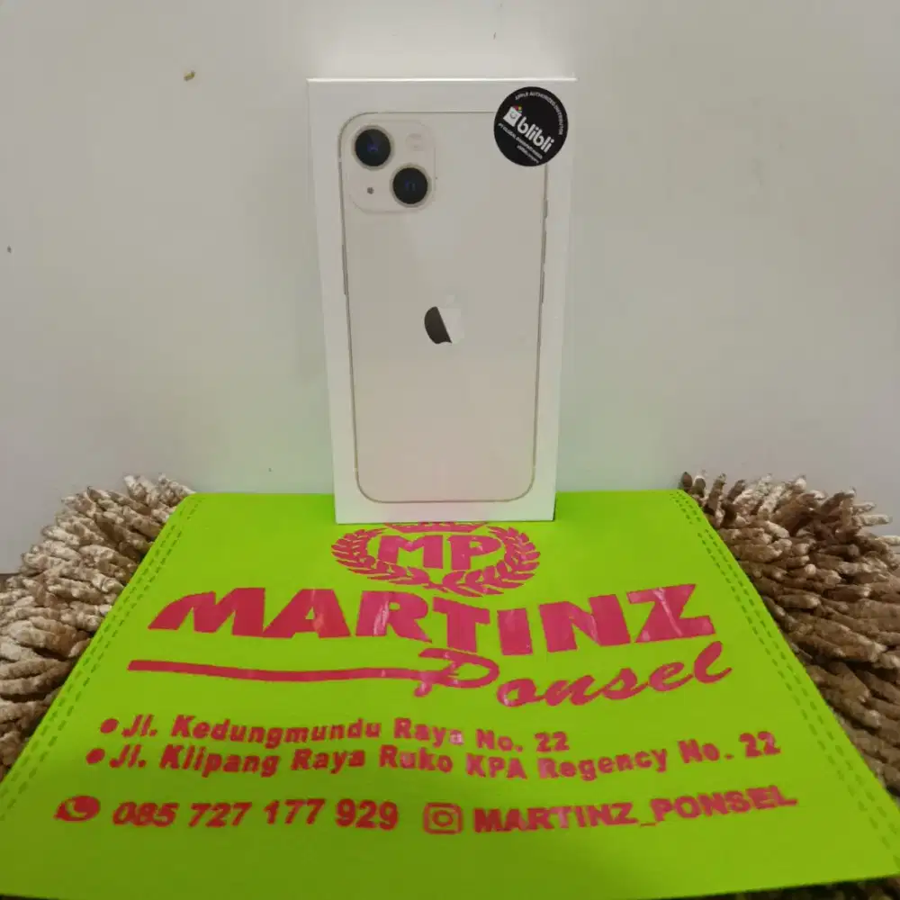 Iphone 13 128gb new resmi ibox