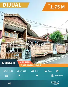 Rumah Dekat Kampus dan Sekolah di Puncak Mandala Tidar Malang