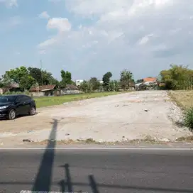 TANAH JL GAMPING, Tepi Aspal Prospek Ruko dan Rumah Godean