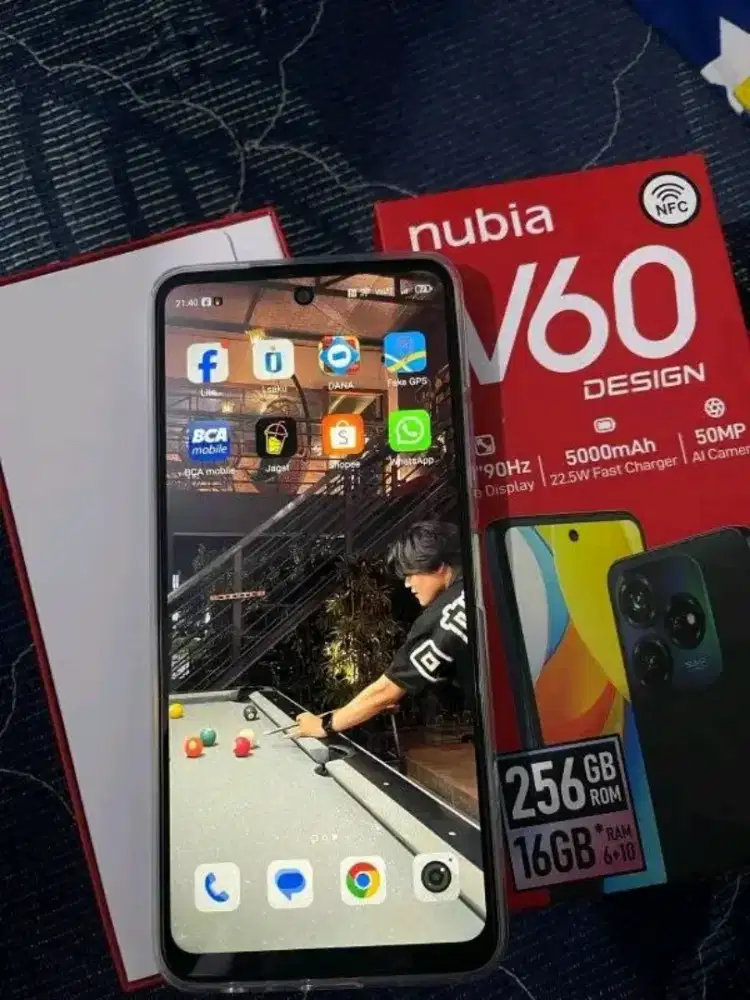 Nubia V60 NFC 10+6/256 Gb