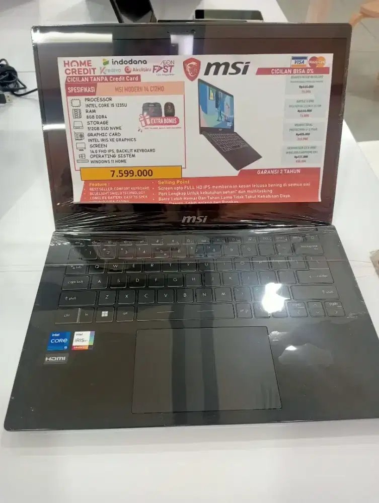 Cicilan Laptop Di Home Credit Cukup KTP Saja Bisa Bawa Pulang Barang