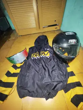 Helm rsv plus jaket