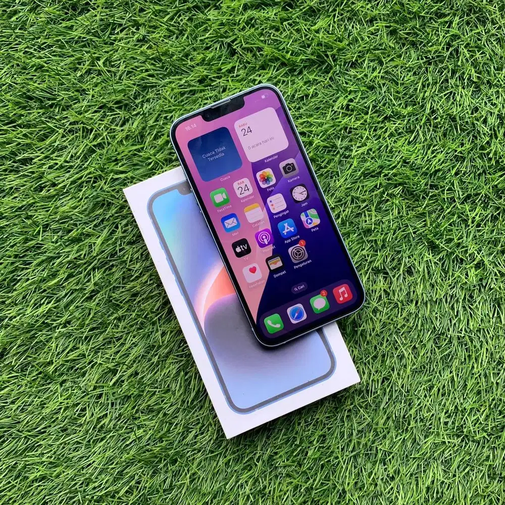 iPhone 14 128GB Blue inter semua kartu