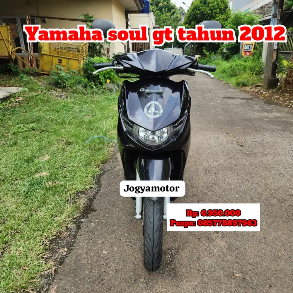 Yamaha soul gt tahun 2012