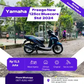Yamaha Freego New 125cc std bluecore fi Tahun 2024