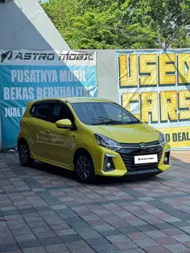 AYLA R 2022 / 2021 Kuning Matic Bagus Murah Bekas Kredit Surabaya